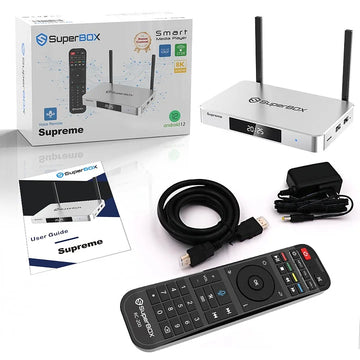 SuperBOX Supreme Android TV Box (Exclusive Channels)