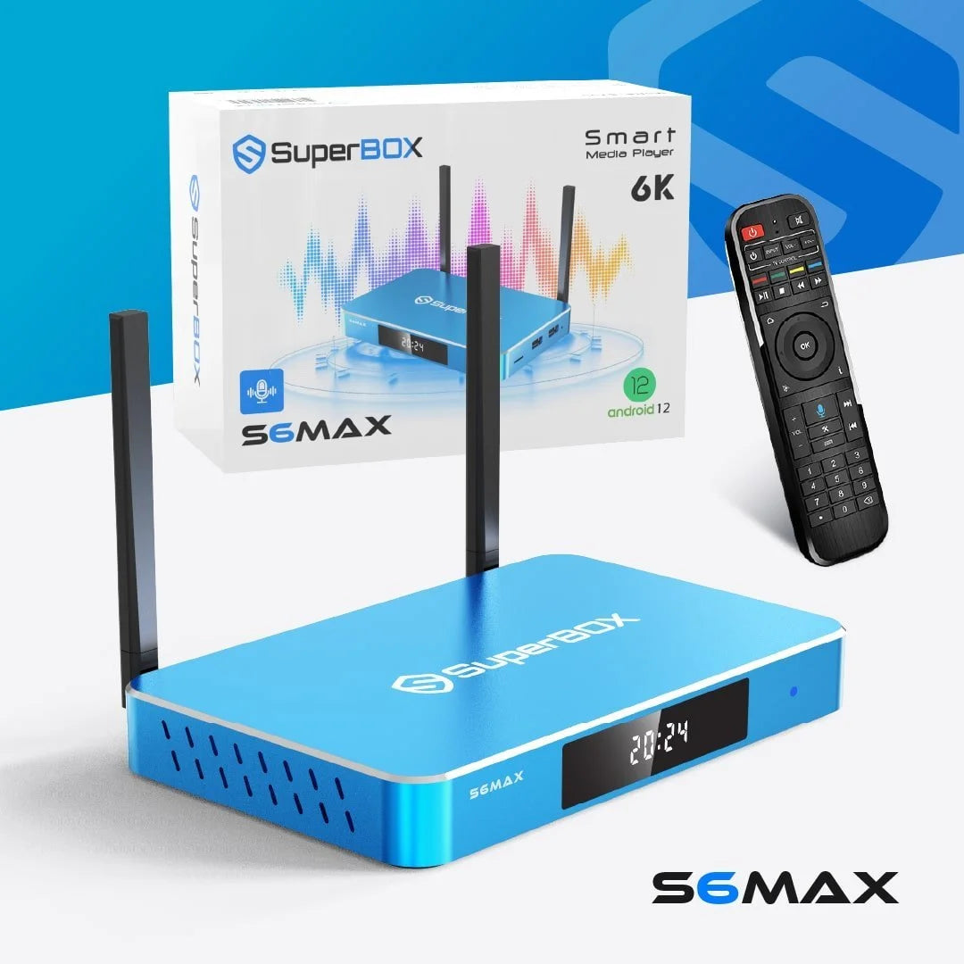 SuperBox S6 Max Streaming Device: Experience 6K Streaming Like Never Before