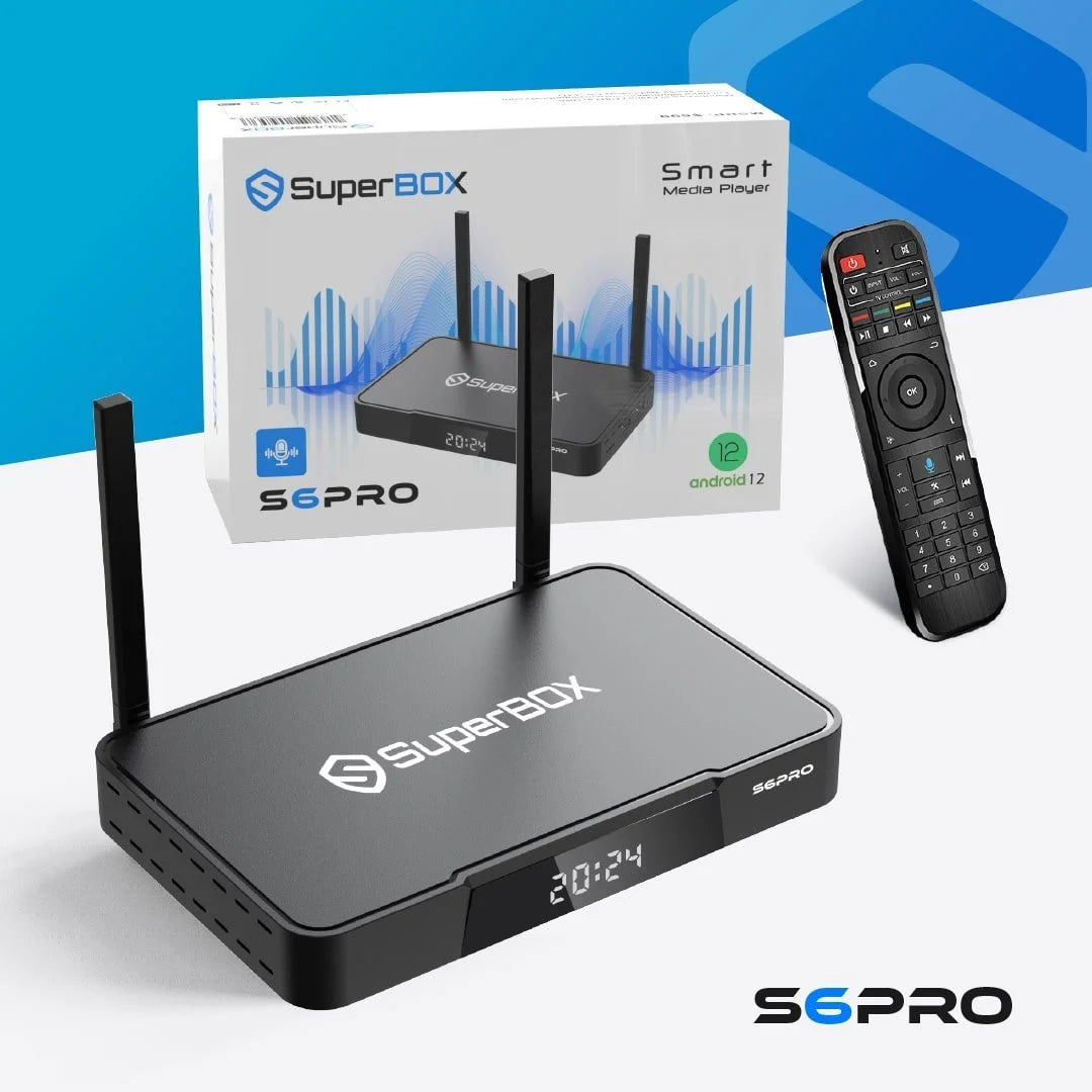 SuperBox S6 Pro 32GB Timeshift+ Parental Control