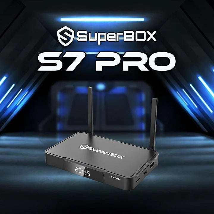 SuperBox S7 Pro- NEWEST 2026 MODEL GIFT BUNDLE