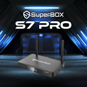 SuperBox S7 Pro- NEWEST 2026 MODEL GIFT BUNDLE