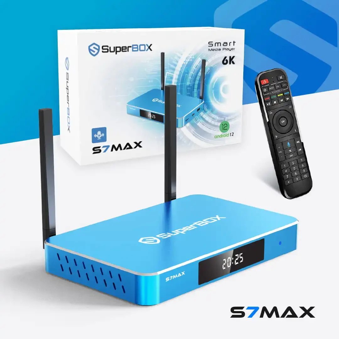 SuperBox S7 Max Newest 2026 Model GIFT BUNDLE