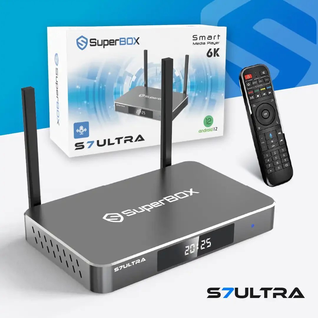 SuperBOX S7 Ultra BEST 2026 MODEL GIFT BUNDLE