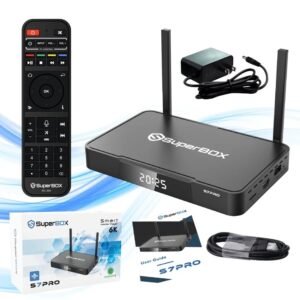 SuperBox S7 Pro- NEWEST 2026 MODEL GIFT BUNDLE