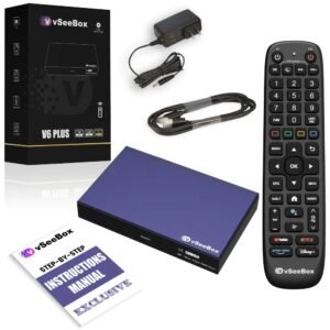 vSeebox V6 Plus – NEWEST 2026 8K HDR Android TV Box